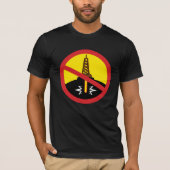 Stop Fracking T-shirt (Voorkant)
