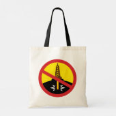 Stop Fracking Tote Bag (Achterkant)