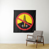 Stop Fracking Wandkleed (In situ)