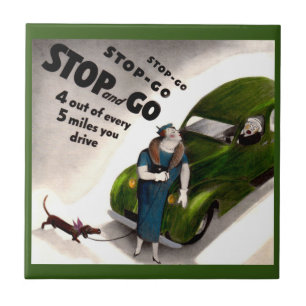 Stop, ga, maar sla de dikke dame of haar hond niet tegeltje