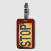  STOP-gebarentaal Bagagelabel (Voorkant (verticaal))