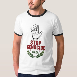 Stop Genocide in Gaza – Vredes- en Humaniteitsbewu T-shirt