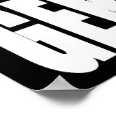 Stop Genocide. Protestbericht. Poster (Hoek)