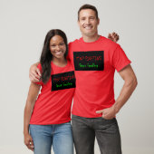 Stop gevechten, begin voer t-shirt (Unisex)