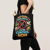 Stop Geweld Met Vuurwapens Nu Tote Bag (Dichtbij)