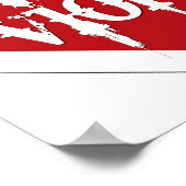 Stop geweld poster (Hoek)