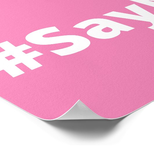 Stop geweld tegen vrouwen poster (Hoek)