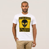 Stop gezichtsherkenning t-shirt (Voorkant volledig)
