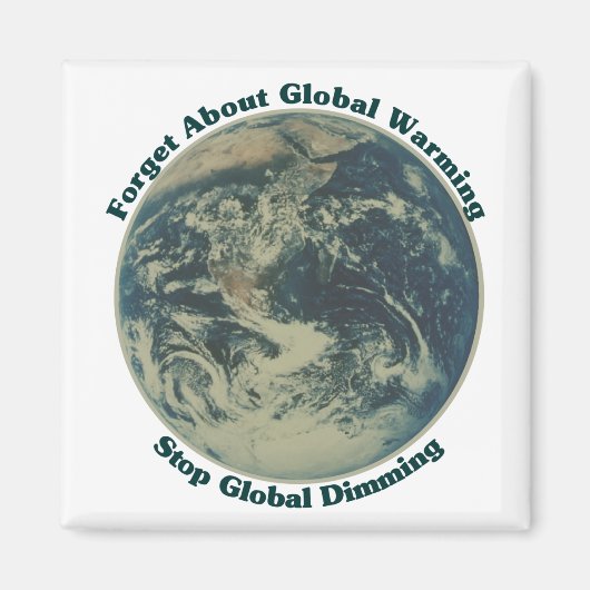 Stop Global Dimming Magneet (Voorkant)