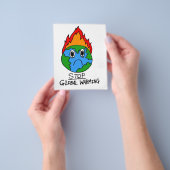 Stop Global Warming Flyer (Hand)
