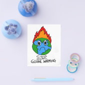 Stop Global Warming Flyer (Enkel)