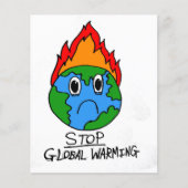 Stop Global Warming Flyer (Voorkant)