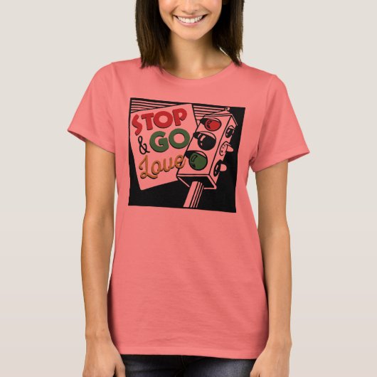 Stop & Go Love T-shirt (Voorkant)