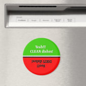 Stop/Go Red/Green Dishwaser Magnet (Insitu (Vaatwasser))