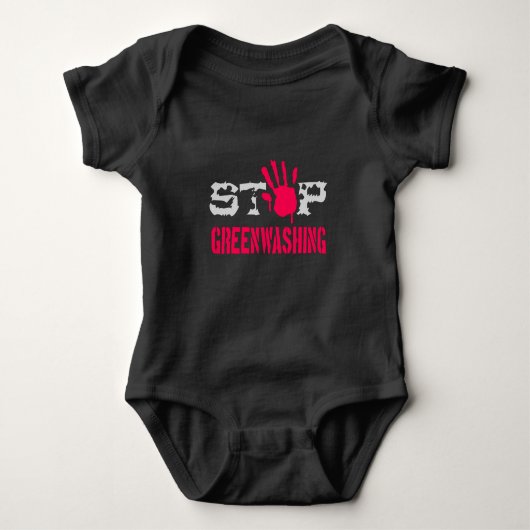 Stop Greenwash Romper (Voorkant)
