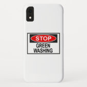 Stop Greenwash Sign (1) Case-Mate iPhone Case (Achterkant)