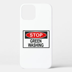 Stop Greenwash Sign (1) Case-Mate iPhone Case