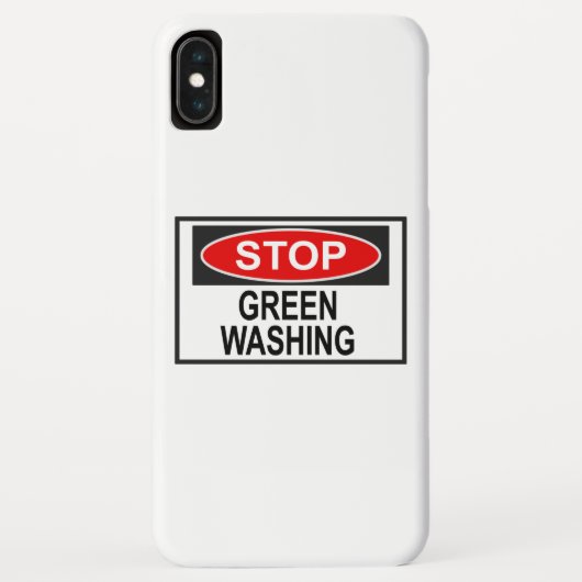 Stop groenwas-signaal (1) Case-Mate iPhone case (Achterkant)