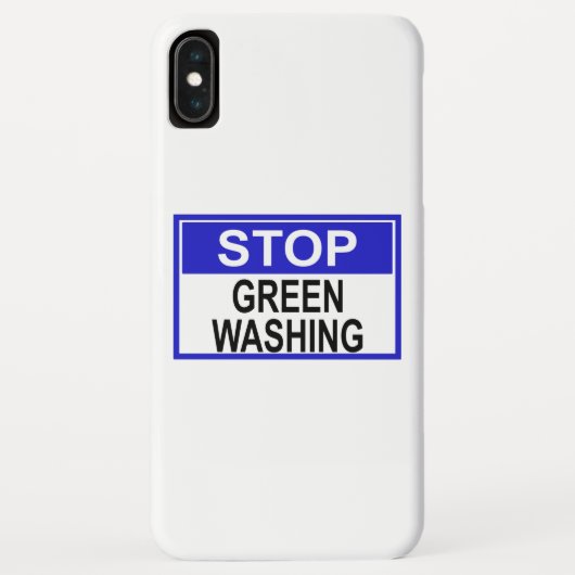 Stop groenwas-signaal Case-Mate iPhone case (Achterkant)