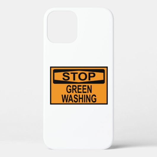 Stop groenwas-signaal Case-Mate iPhone case (Achterkant)