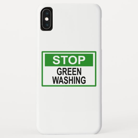 Stop groenwas-signaal Case-Mate iPhone case (Achterkant)