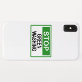 Stop groenwas-signaal Case-Mate iPhone case (Achterkant (horizontaal))