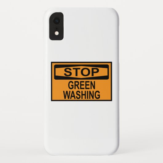 Stop groenwas-signaal Case-Mate iPhone case (Achterkant)