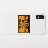 Stop groenwas-signaal Case-Mate iPhone case (Achterkant (horizontaal))
