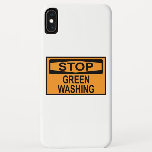 Stop groenwas-signaal Case-Mate iPhone case (Achterkant)