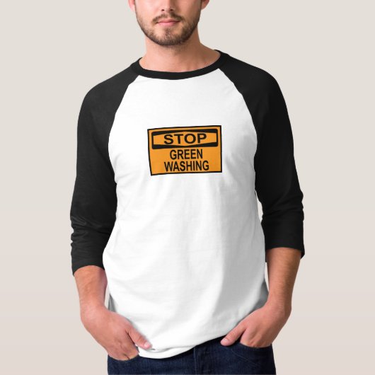 Stop groenwas-signaal t-shirt (Voorkant)