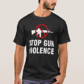 Stop Gun Violent Protect Our Kids Awareness Day W T-shirt (Voorkant)