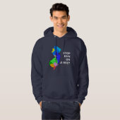STOP H8'N OP JERSEY Hoodie (Voorkant volledig)