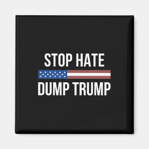 Stop Haat - Dump Trump - Magneet
