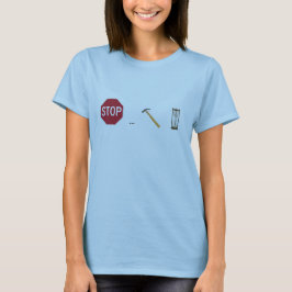 Stop, hamertijd t-shirt
