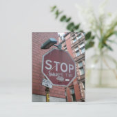 Stop Hammer Time Briefkaart (Staand voorkant)