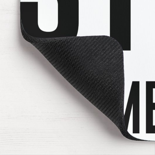 STOP. Hammer Time Muismat (Hoek)