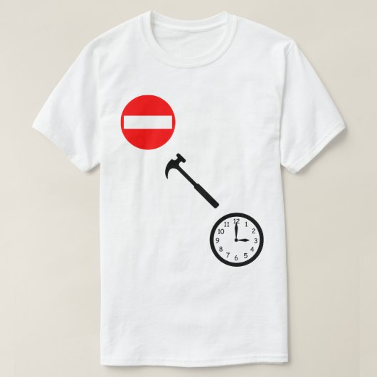 Stop, Hammer Time. T-shirt (Design voorkant)