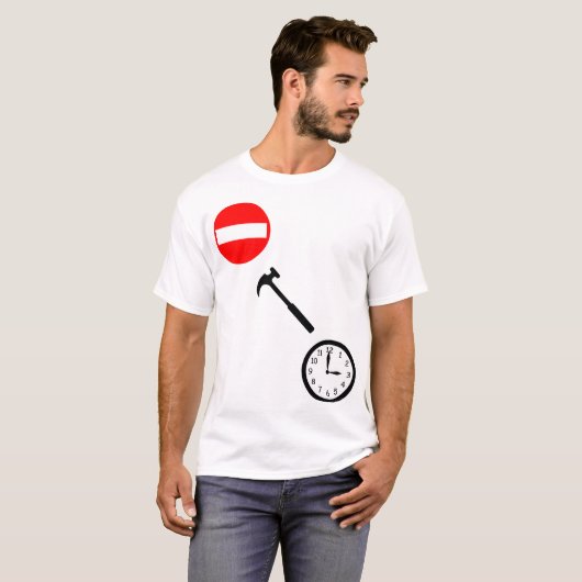 Stop, Hammer Time. T-shirt (Voorkant volledig)