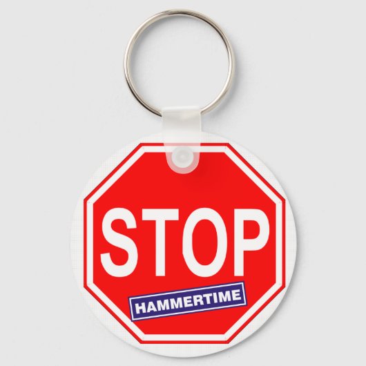 Stop Hammertime Sleutelhanger (Voorkant)