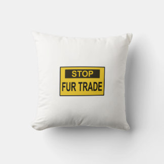Stop handel Geel Kussen