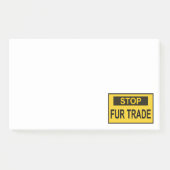 Stop handel Geel Post-it® Notes (Voorkant)