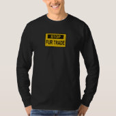 Stop handel Geel T-shirt (Voorkant)