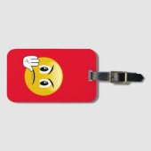 Stop Hands Emoji Bagagelabel (Voorkant (horizontaal))