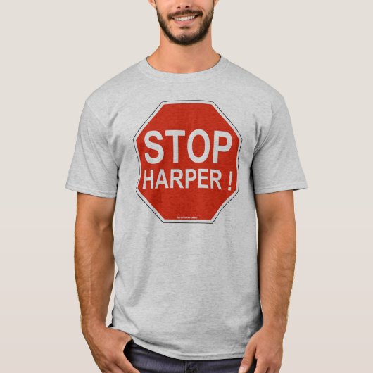 Stop Harper T-shirt (Voorkant)