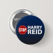 Stop Harry Reid Ronde Button 5,7 Cm (Voorkant /achterkant)