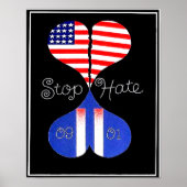 Stop Hate Poster (Voorkant)