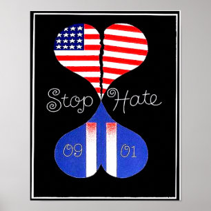Stop Hate Poster