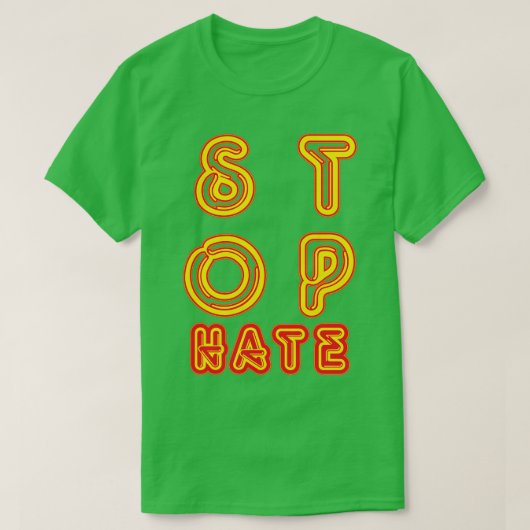 Stop Hate T-shirt (Design voorkant)