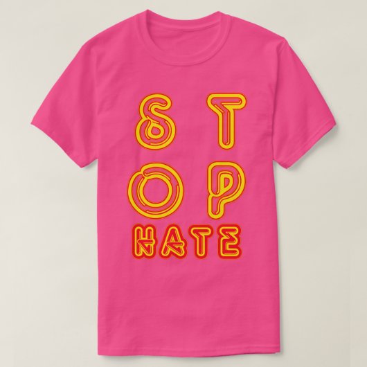 Stop Hate T-shirt (Design voorkant)