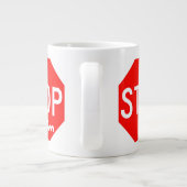 STOP hem Grote Koffiekop (Achterkant)